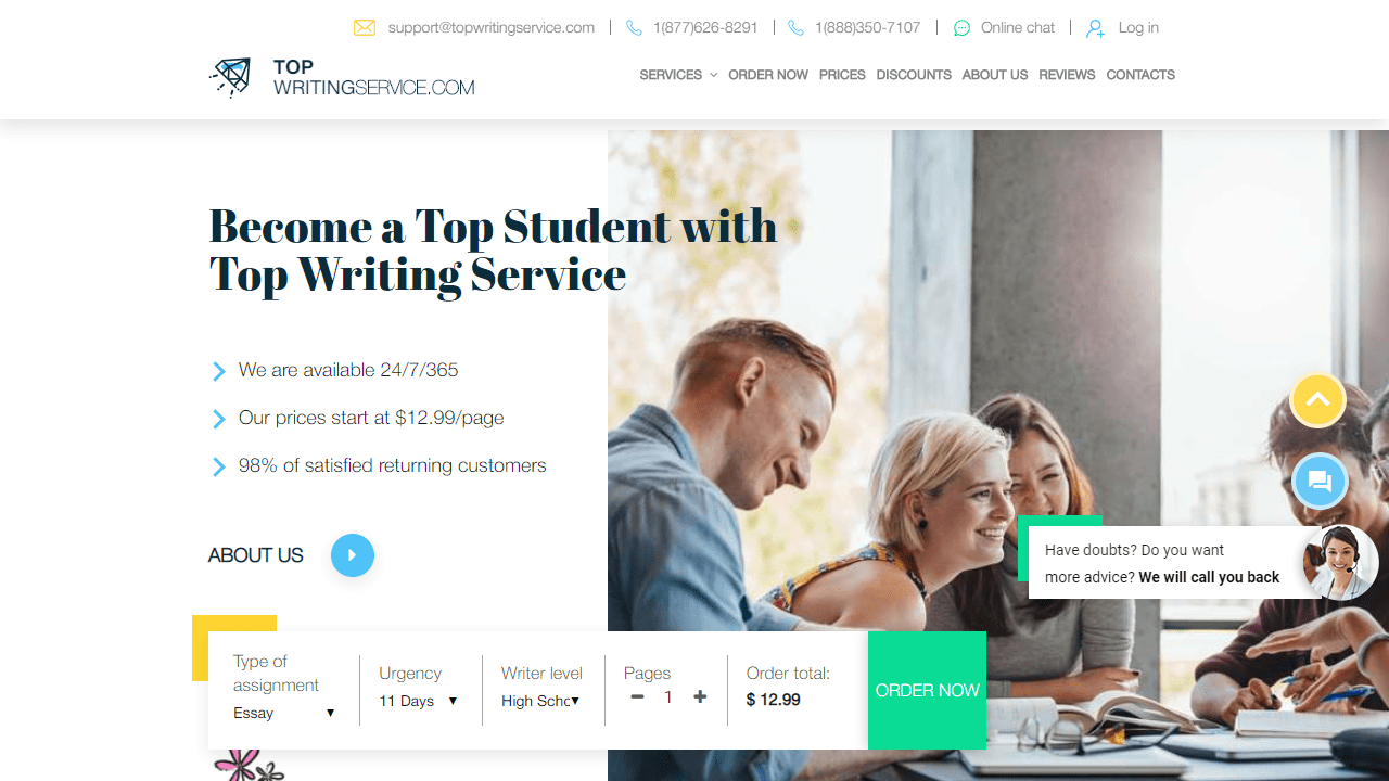 TopWritingService.com Review