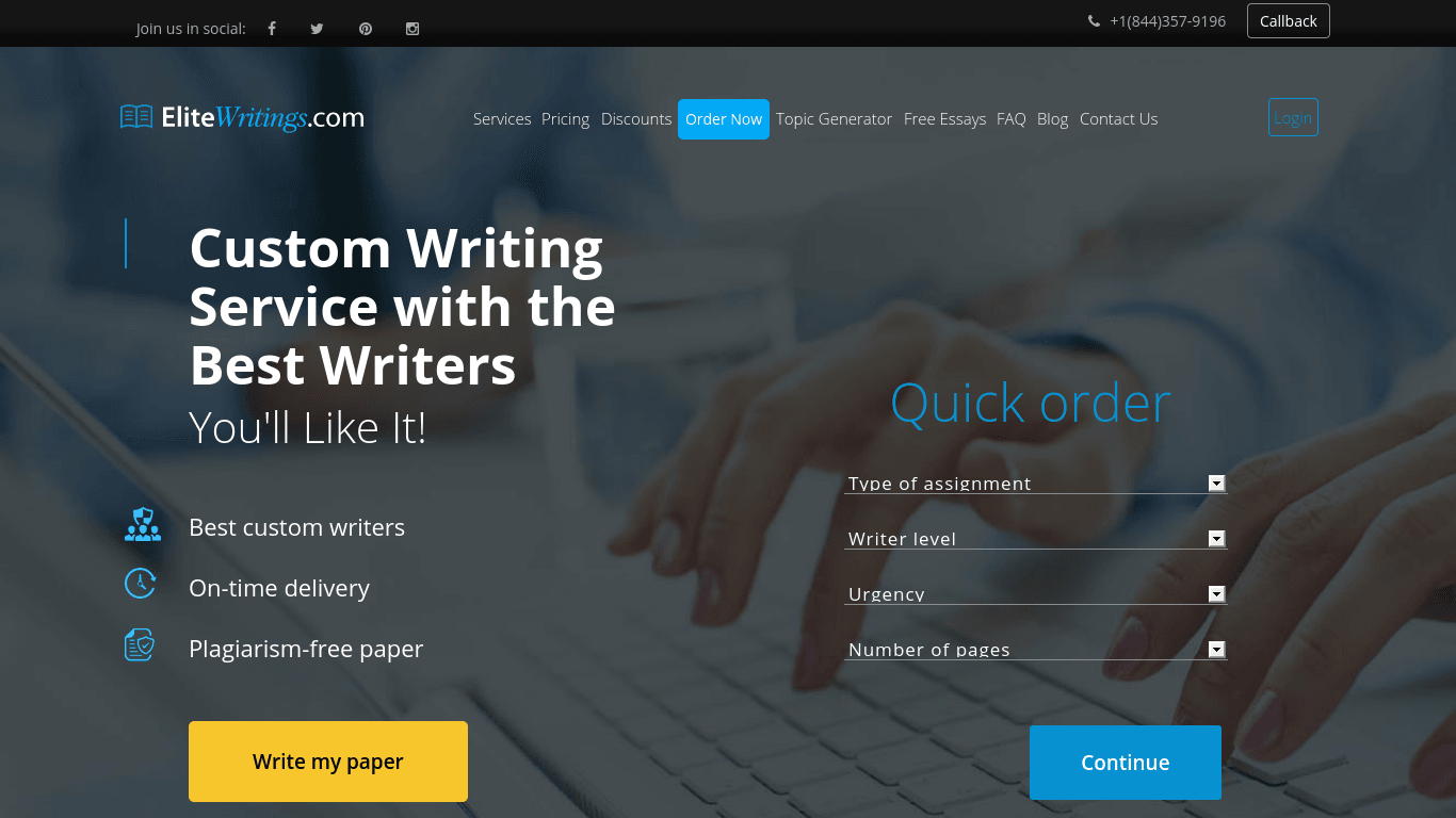 EliteWritings.com Review