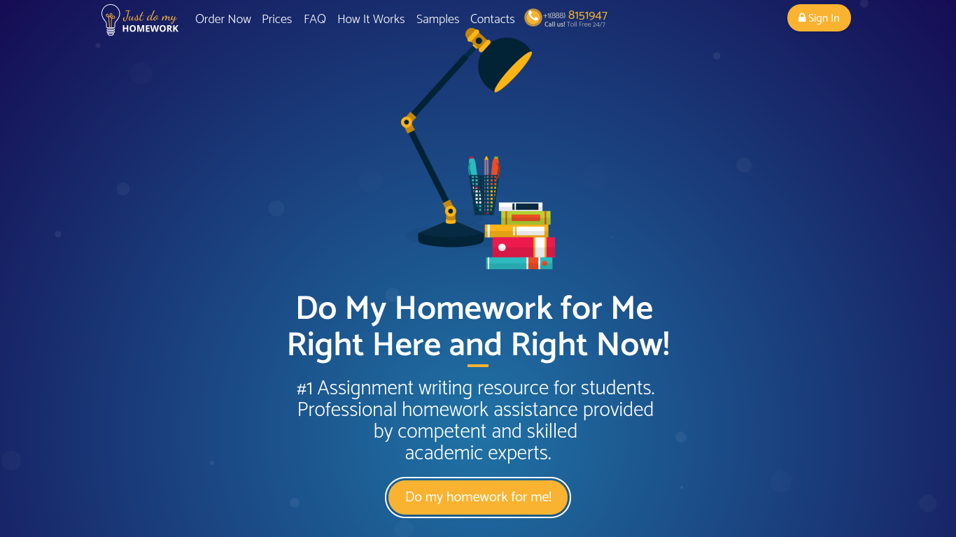 JustDoMyHomework.com Review