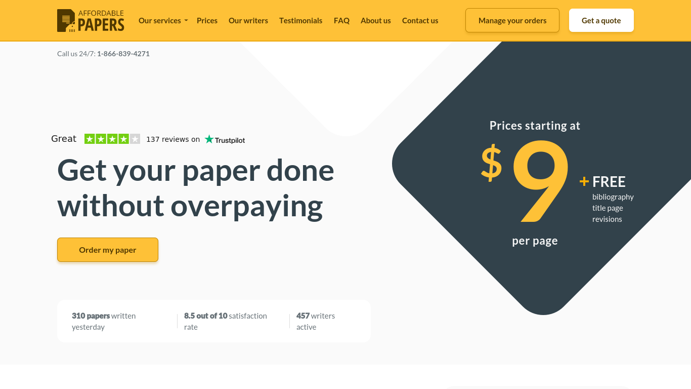 AffordablePapers.com Review