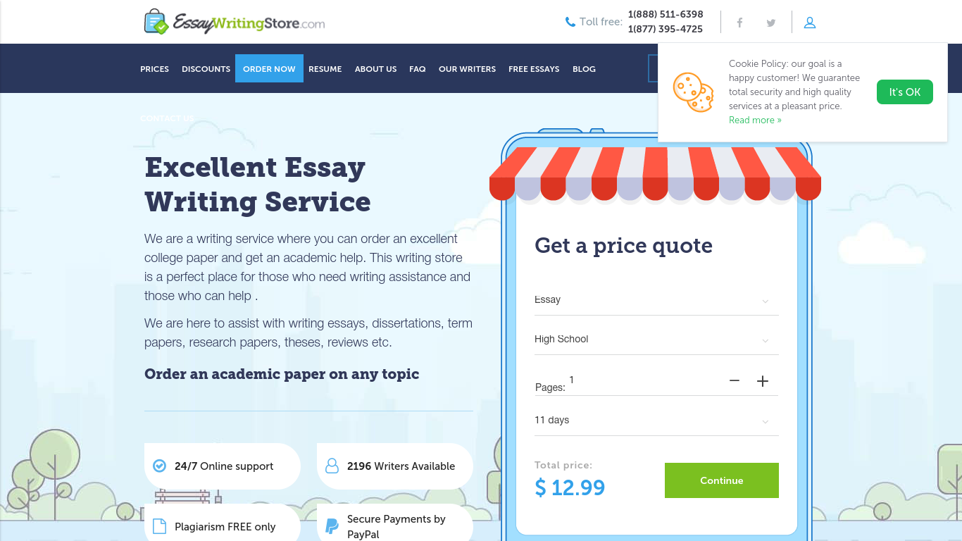 EssayWritingStore.com Review